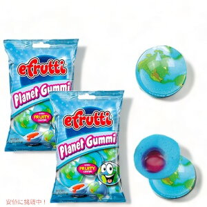 [2܃Zbg] Efrutti nO~ 2.6oz/75g C[tbeB[ vlbgO~ PLANET GUMMI COَq 남َq a v[g NX}X nEB