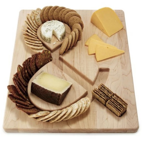 2022年最新海外 ワインパーティーの名脇役 Cheese Crackers Serving Board Adams チーズ J.K. 【68%OFF!】 クラッカー サービングボード
