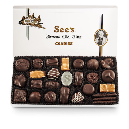アメリカのチョコレートの老舗 シーズキャンディ See's Candies ダークチョコレート 時間指定不可 10％OFF アソーテッド 詰め合わせ 454g # 1lb Chocolates 330 Dark