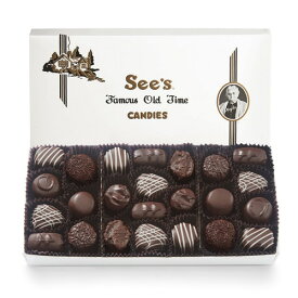 【 See's Candies 】シーズキャンディ Dark Chocolate Soft Centers [ダークチョコレート ソフトセンター] チョコレート 詰め合わせ 1 lb/454g #9015