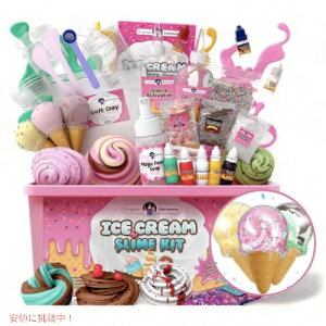 Original Stationery Fluffy Slime Kit / �I���W�i���X�e�[�V���i���[ �t���b�t�B�[�X���C���L�b�g �A�C�X�N���[���X���C�� �X���C����� �X���C���Z�b�g
