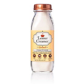 Leaner Creamer Coffee Creamer Powder Caramel 9.87oz / ココナッツオイル コーヒークリーマー 粉末タイプ [キャラメル] 280g 乳製品不使用