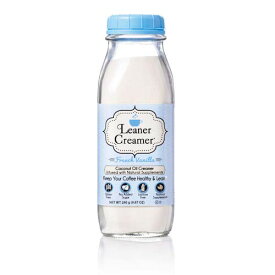 Leaner Creamer Coffee Creamer Powder French Vanilla 9.87oz / ココナッツオイル コーヒークリーマー 粉末タイプ [フレンチバニラ] 280g 乳製品不使用