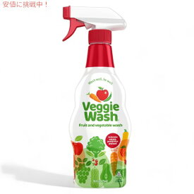 VEGGIE WASH ベジーウォッシュ 果物と野菜の洗浄用洗剤 473ml / 16 fl oz Beaumount Products Fruit and Vegetable Wash