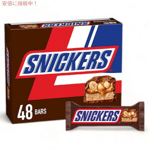 Snickers �X�j�b�J�[�Y 48�{���� �o���N�p�b�N ��e�� Milk Chocolate Candy Bars