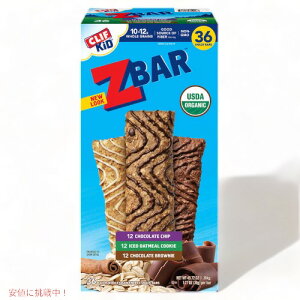 Clif Kid Organic ZBar Variety Pack 1.27oz 36count / Nt LbY I[KjbN Zo[ `R[g GiW[o[ I[KjbN 3t[o[x36{