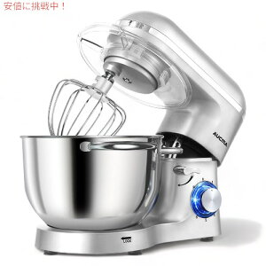 Aucma X^h~LT[ 6.5NH[g `gwbh 660W 6iKXs[h Lb`Ɠd ~LT[ Stand Mixer,6.5-QT
