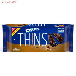 �I���I Oreo �V���Y Thins �e�B���~�X 334g / 11.78oz �`���R���[�g�T���h�C�b�`�N�b�L�[ Tiramisu Chocolate Sandwich Cookies