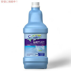 Swiffer Wetjet �X�C�t�@�[ �E�G�b�g�W�F�b�g�p ���t ���t�B�� �t���b�V���ȍ��� 1.25L / 42.2 Fl Oz Cleaning Solution Refills Fresh Scent