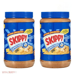 �y2�Z�b�g�zSKIPPY Super Chunk Peanut Butter 48oz / �X�L�b�s�[ �X�[�p�[�`�����N �s�[�i�b�c�o�^�[ 1360g