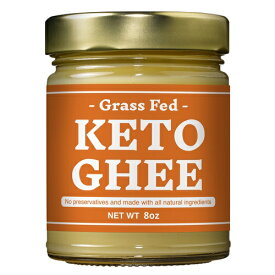 レインボーファームズ 精製バター ギーバター グラスフェッド ギーオイル Rainbow Farms Grass-Fed Ghee Butter glass jar 8oz