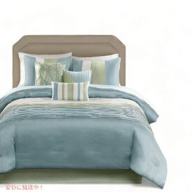 マディソンパーク 掛け布団7点 セット Madison Park Amherst 7 Piece Comforter Set　Queen　グリーン Founderがお届け!