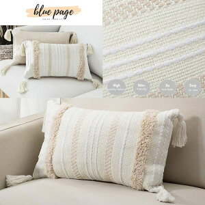 �s���[�J�o�[ �N�b�V�����J�o�[ Boho�X�^�C�� Cream