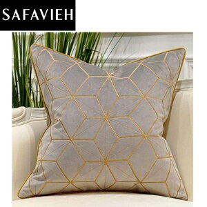 Safavieh�N�b�V�����J�o�[ �x���x�b�g ���������� Grey Gold Founder�����͂�!