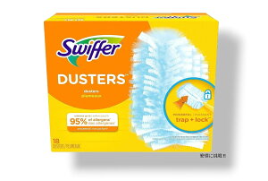 Swiffer �X�C�b�t�@�[ �}���`�T�[�t�F�X�_�X�^�[ ���t�B�� �l�ߑւ� �o���u�[ �z���C�g 18���� Feather Dusters