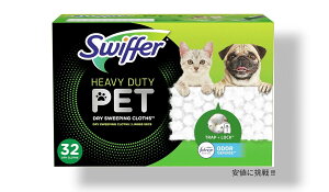 Swiffer �X�C�b�t�@�[ �X�C�[�p�[ �y�b�g �h���C �X�C�[�v�N���X ���t�B�� �l�ߑւ� 32������ �t���b�V�� �y�b�g�̖� ���ꂢ �A�����J�� Sweeper Pet Heavy Duty