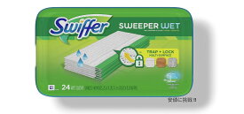Swiffer スイッファー スイーパー ウェット モッピング クロス マルチサーフェスリフィル 24枚入り 床 掃除用 年末年始 きれい フローリング Wet Mopping Cloths