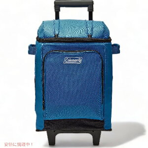Coleman �R�[���}�� �`���[�V���[�Y Insulated Portable Wheeled Soft Cooler �f�M�|�[�^�u�� �z�C�[���t�� 42�ʃ\�t�g�N�[���[ �R��h�~ �X�ێ��@�\