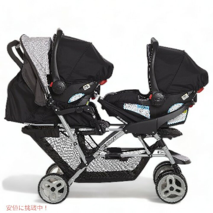楽天市場】Graco DuoGlider タンデムシート付き二人乗りベビーカー 