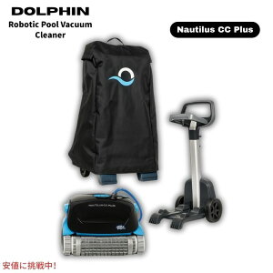 Dolphin �h���t�B�� �m�[�`���X CC Plus Wi-Fi �������{�b�g�v�[���|���@ ���j�o�[�T���L���f�B�ƃN���V�b�N�L���f�B�J�o�[�t�� Automatic Robotic Pool Vacuum Cleaner