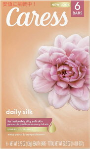Caress �P�A�[�Y �V���N�G�b�Z���X �Ό� 106g 6���� / Silkening Beauty Bar Daily Silk 3.75oz 6ct