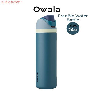 Owala I FreeSip fMXeXX`[EH[^[{g Xg[t 24oz Insulated Stainless Steel Water Bottle [C06060] F: Denim