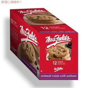 �~�Z�X �t�B�[���Y �I�[�g�~�[�� ���[�Y���A�N���~ �N�b�L�[���� Mrs. Fields Oatmeal Raisin with Walnuts Cookies 12 �� (2.1 oz per unit )