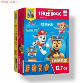 Kellog's Paw Patrol Grahams Snacks ケロッグ パウ パトロール グラハム スナック - 12 個