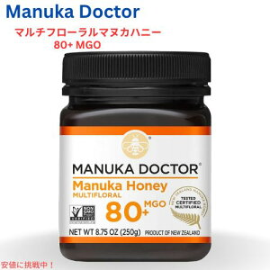 }kJhN^[ Manuka Doctor }`t[ }kJnj[ MGO 80+ 8.75oz Multifloral Manuka Honey 250g
