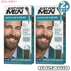 2Zbg JUST FOR MEN WXgtH[ qQp J[ OCwAp [M-40 ~fBA_[NuE] Mustache & Beard Color Gel