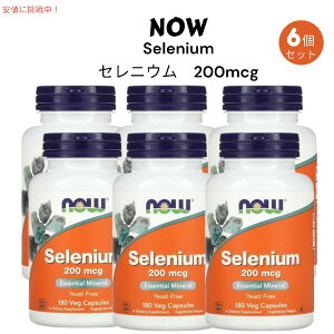 y6ZbgzNow Foods Selenium 200 mcg 180 Veg Capsules / iEt[Y ZjEiZj 200mcg 180ixWJvZj