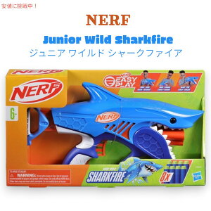 i[t Ch NERF Wild WjA V[Nt@CA C[W[vC _[c uX^[ _[c8t Sharkfire, Easy Play Dart Blaster [F8645]
