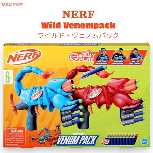 i[t Ch NERF Wild FmpbN C[W[vC uX^[ 2Zbg i[tG[g_[c 20{t [F9137] Venompack