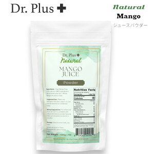 Dr.Plus Formula �}���S�[�W���[�X�p�E�_�[ 1lb Mango Juice Powder 454g