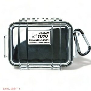 yJ 1010 }CNP[X [ubN/NA] Pelican 1010 Micro Case [Black/Clear] 1010-025-100