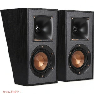 �N���v�V�� Klipsch R-41SA �z�[���X�s�[�J�[ �u���b�N Powerful Detailed Home Speaker 2�Z�b�g