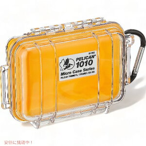 yJ 1010 }CNP[X [CG[/NA] Pelican 1010 Micro Case [Yellow/Clear] 1010-027-100