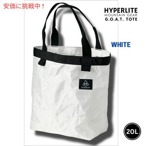 �n�C�p�[���C�g �}�E���e�� �M�A GOAT�g�[�g�o�b�O �z���C�g 20L Hyperlite Mountain Gear White Tote Bag 20L