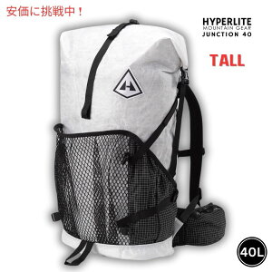 �n�C�p�[���C�g �}�E���e�� �M�A JUNCTION 40 �g�[�� �z���C�g �o�b�N�p�b�N Hyperlite Mountain Gear JUNCTION 40 Tall White Backpack