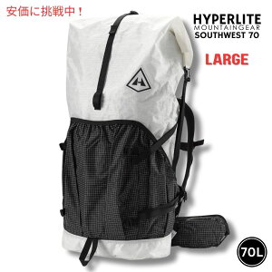 �n�C�p�[���C�g�}�E���e���M�A �T�E�X�E�F�X�g70 ���[�W �z���C�g �o�b�N�p�b�N Hyperlite Mountain Gear Southwest 70 Large White Backpack