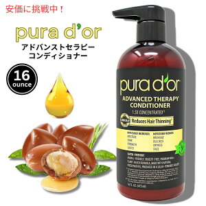 PURA D'OR AhoXgZs[RfBVi[ jp 473mL Advanced Therapy Conditioner All Hair Types Unisex 16oz