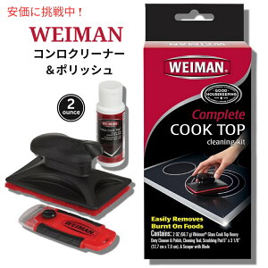 Weiman ���C�}�� �R���v���[�g �N�b�N�g�b�v �N���[�j���O �L�b�g - �N�b�N�g�b�v �N���[�i�[���|���b�V�� 2�I���X Cook Top Cleaner and Polish 2 oz