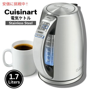 Cuisinart NCWi[g 1.7bg XeXX`[dCPgi6iKxݒt 1.7L Stainless Steel Electric Kettle w/ 6 Preset Temperatures