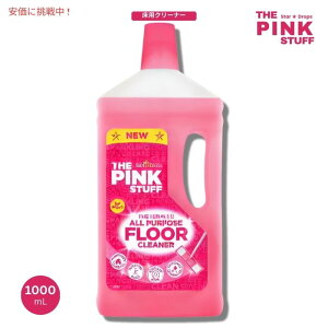 �s���N�X�^�b�t The Pink Stuff �~���N�� ���ړI�t���A�N���[�i�[1000ml The Miracle All Purpose Floor Cleaner 33.8 fl oz
