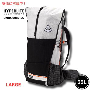 Hyperlite Mountain Gear �n�C�p�[���C�g �}�E���e���M�A �E���g�����C�g �z���C�g �n�C�L���O �o�R�����b�N �o�b�N�p�b�N ���[�W UNBOUND 55 WHITE Large