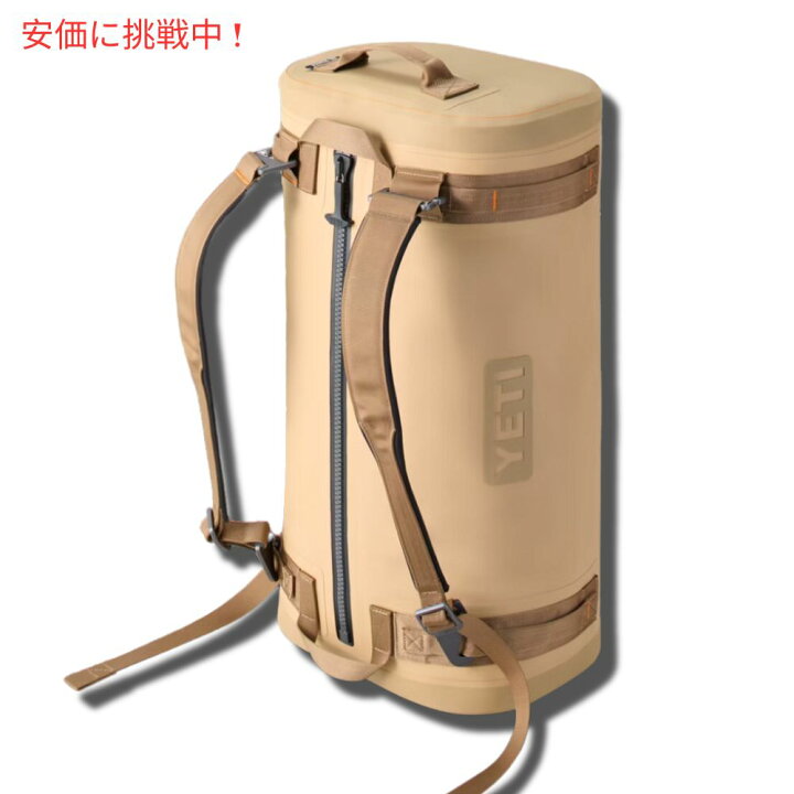 楽天市場】YETI パンガ 50L 防水ダッフルバッグ タン アウトドア 防水 