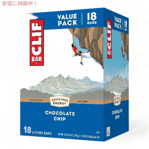 Nto[ `R[g`bv 18{ I[KjbN I[cgp CLIF BAR Chocolate Chip Made with Organic Oats