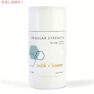 �~���N�{�n�j�[ milk + honey ���M�����[ �X�g�����O�X �A���~�t���[ �f�I�h�����g Regular Strength Aluminum Free Deodorant