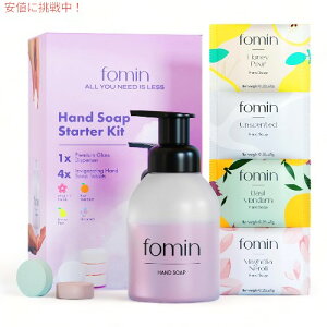 �t�H�[�~�� FOMIN �n���h�\�[�v �X�^�[�^�[�L�b�g Hand Soap Starter Kit