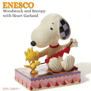 GlXR WEVA RNV Xk[s[  EbhXgbN Stringing Hearts 11.4Z` u  CeA Enesco Jim Shore Peanuts Snoopy